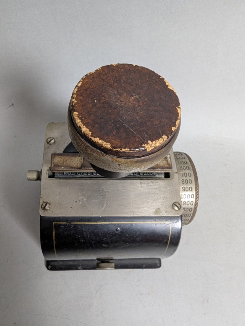 Defiance Antique Check Protector Check Writer Office Steampunk Decor Collectible - 2