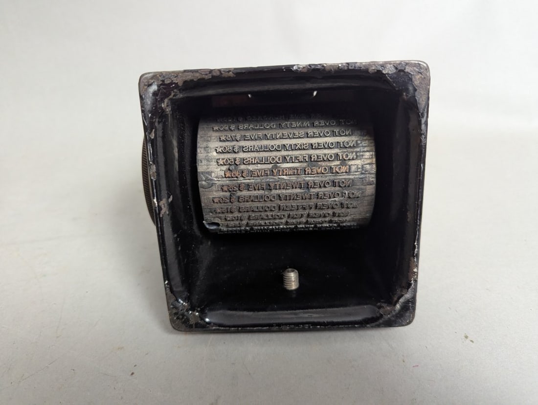 Defiance Antique Check Protector Check Writer Office Steampunk Decor Collectible - 6
