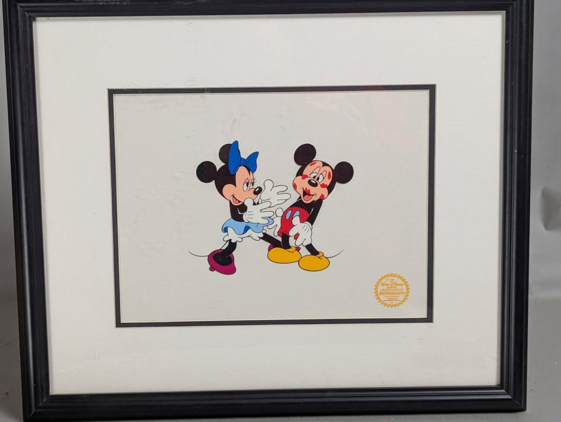 Walt Disney Limited Edition Serigraph Mickeys Surprise Party Collectible Artwork (1 of 7)