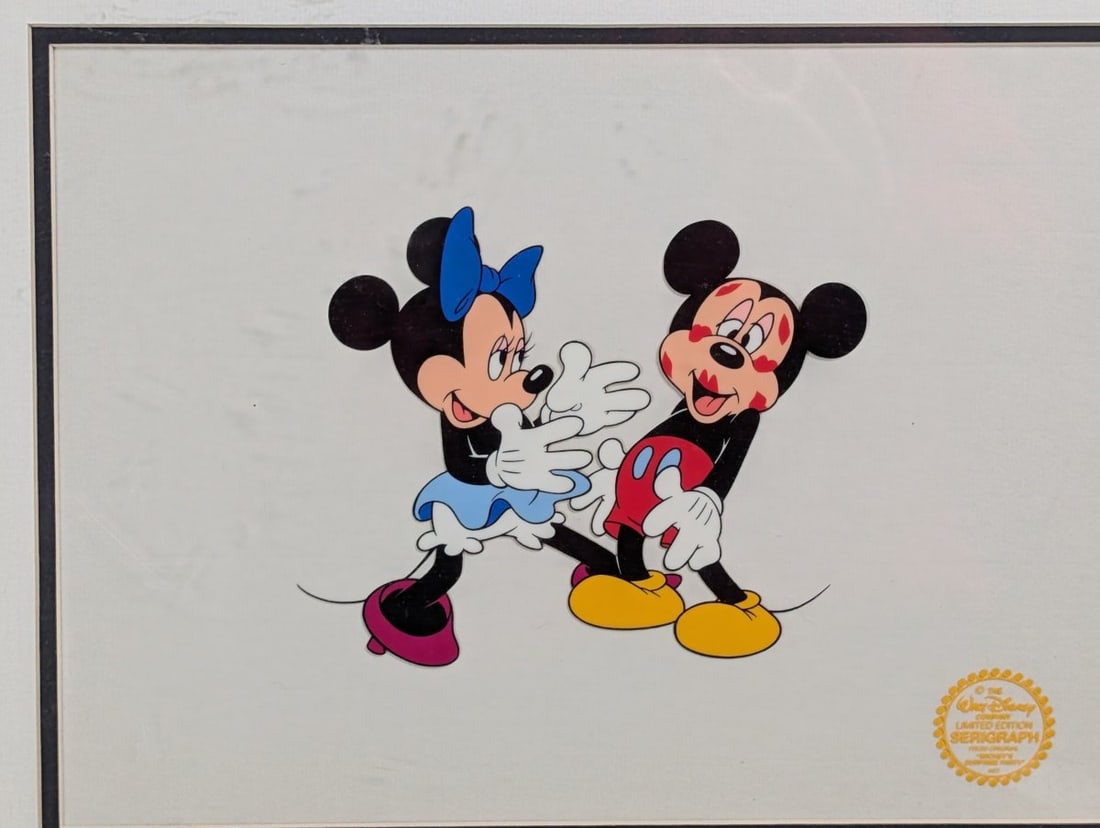 Walt Disney Limited Edition Serigraph Mickeys Surprise Party Collectible Artwork - 2