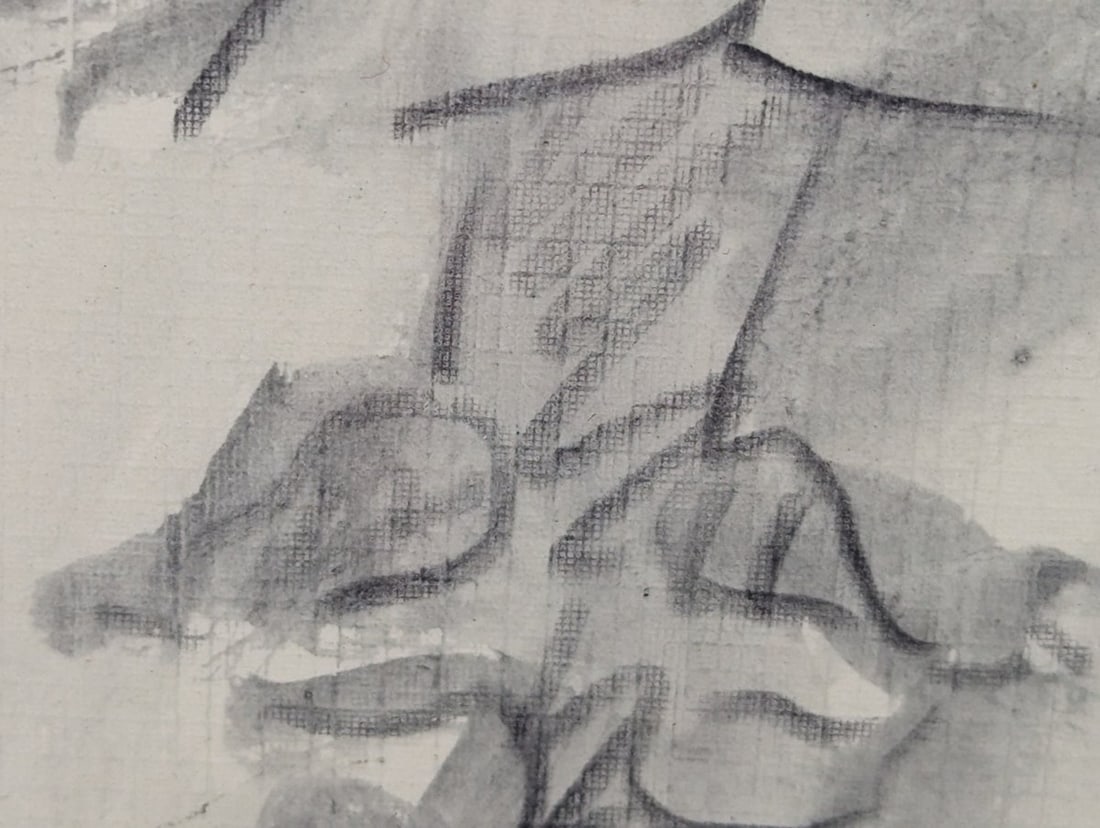 Fried Signed Modernist Drawing Street Scene Framed Art Unique Expressionist Style - 10