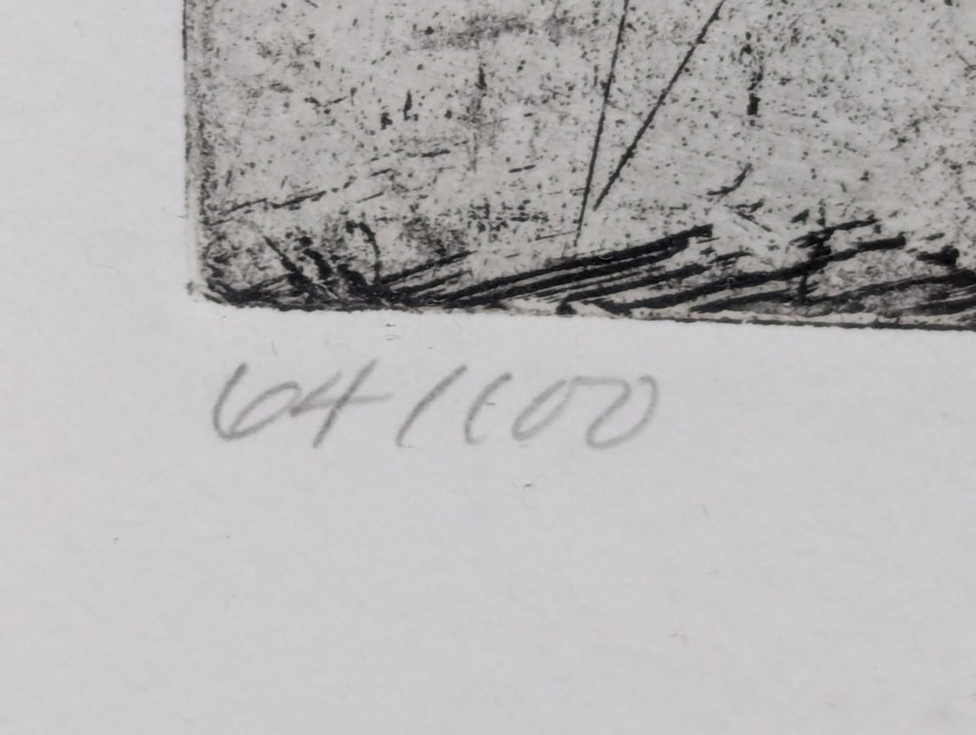 Charles Buck Circle Spin II Etching 1989 Limited Edition Art Print - 11