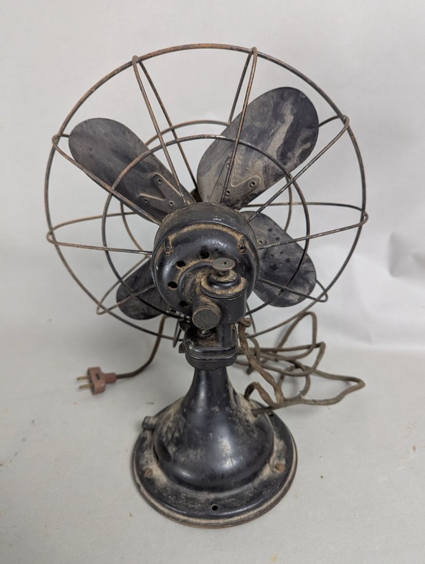 Vintage Westinghouse 12-Inch Oscillating Desk Fan Retro Home Decor Collectible - 3