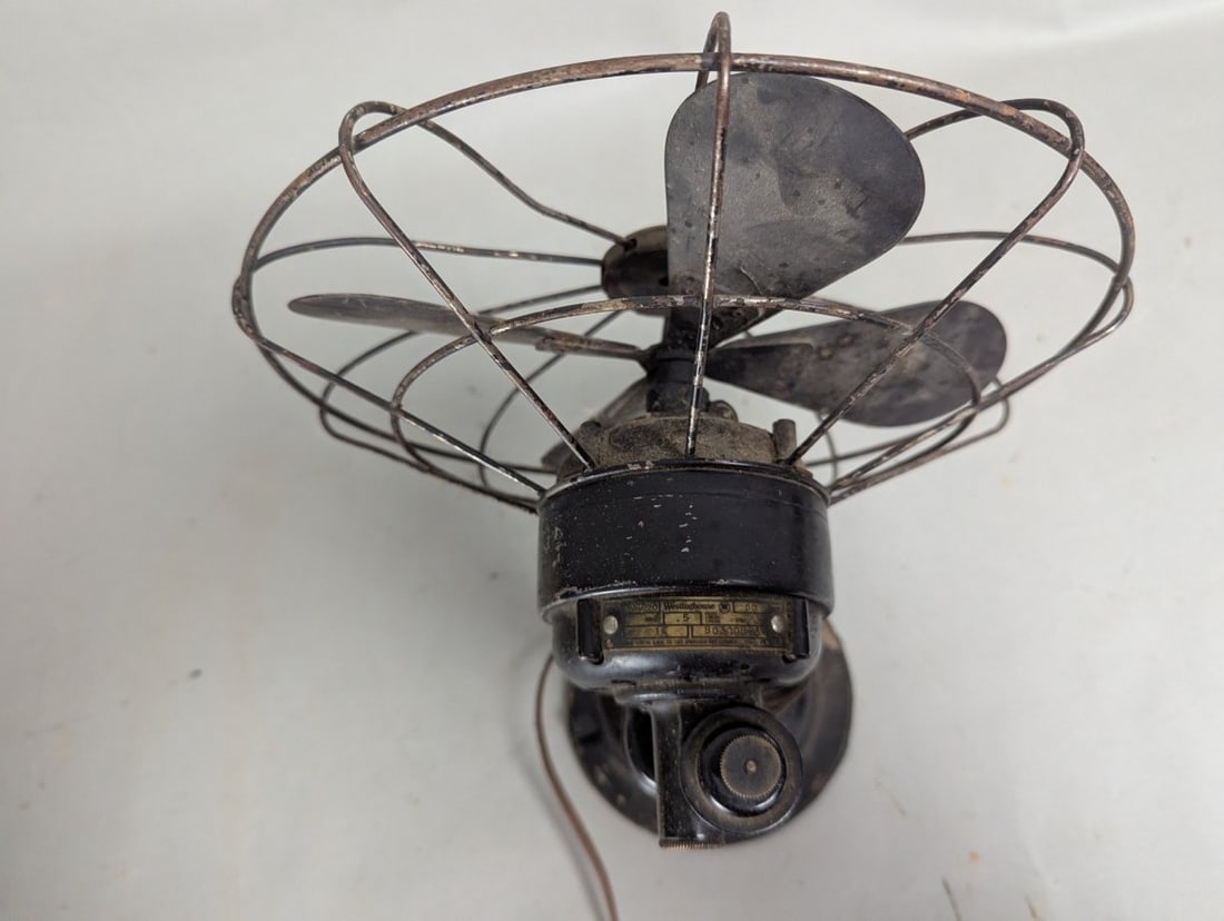Vintage Westinghouse Whirlwind Desk Fan 10 Inch Style 803008-AB Collectible - 7