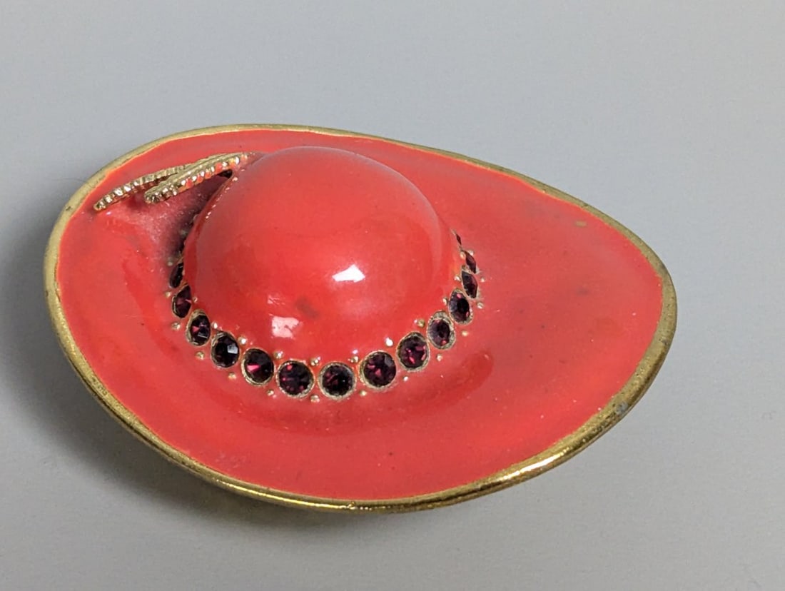 Collection of Decorative Enameled Hinged Trinket Boxes - Nature, Fashion, Holiday Themes - 4