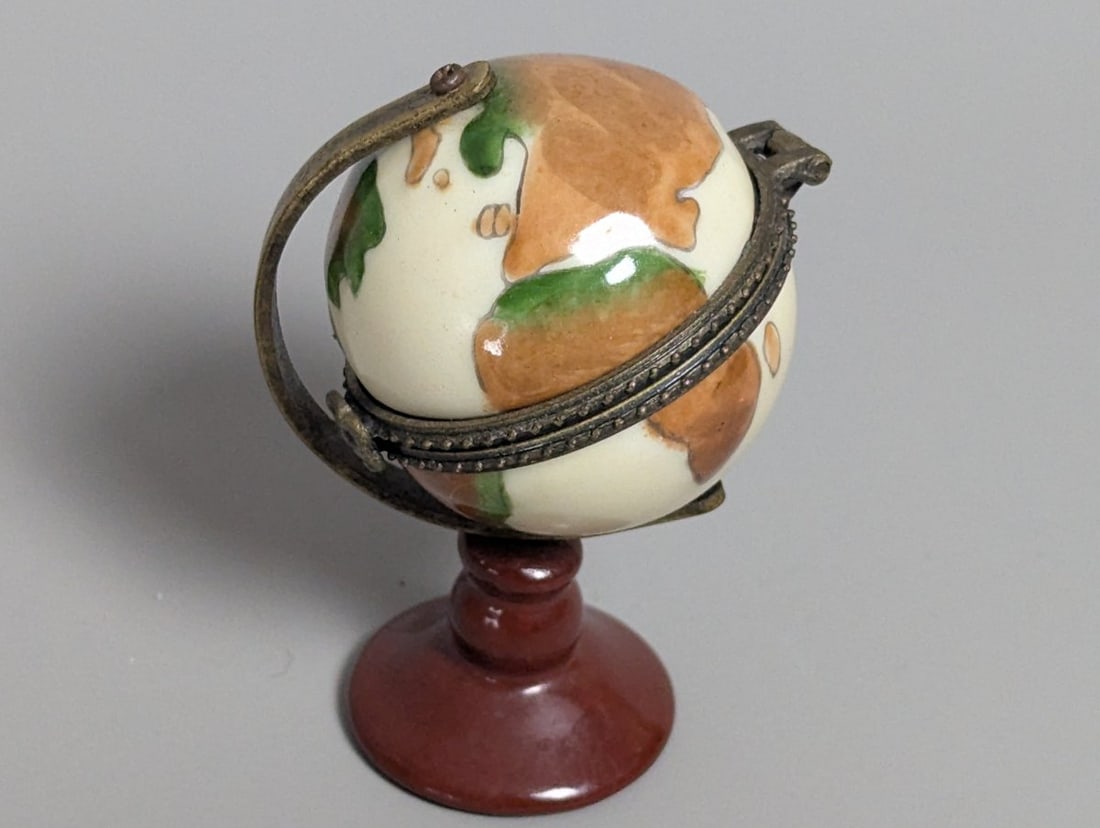 Collection of Decorative Enameled Hinged Trinket Boxes - Nature, Fashion, Holiday Themes - 8