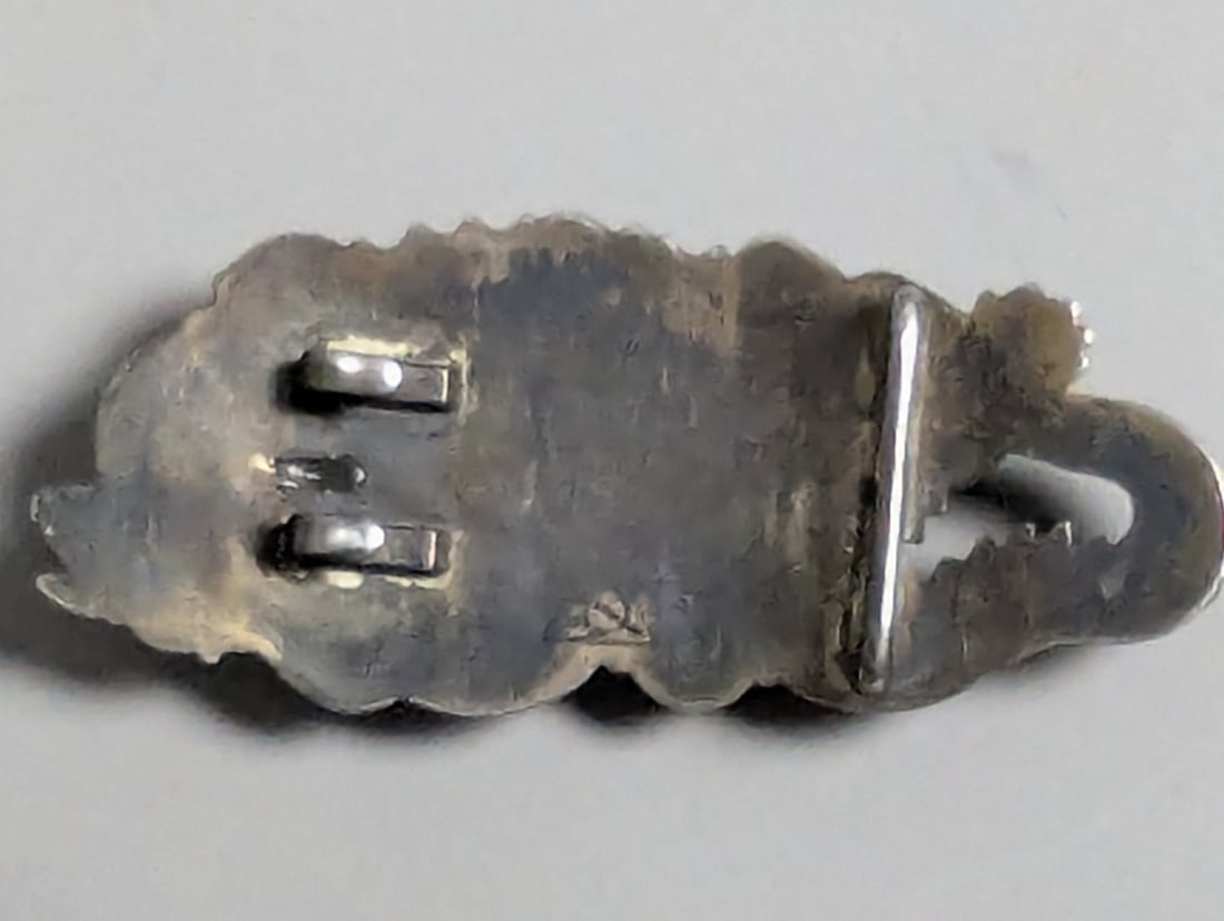 Wang Hing Chinese Export & Viking Revival Silver Belt Buckles Lot - Rare Collectibles - 4