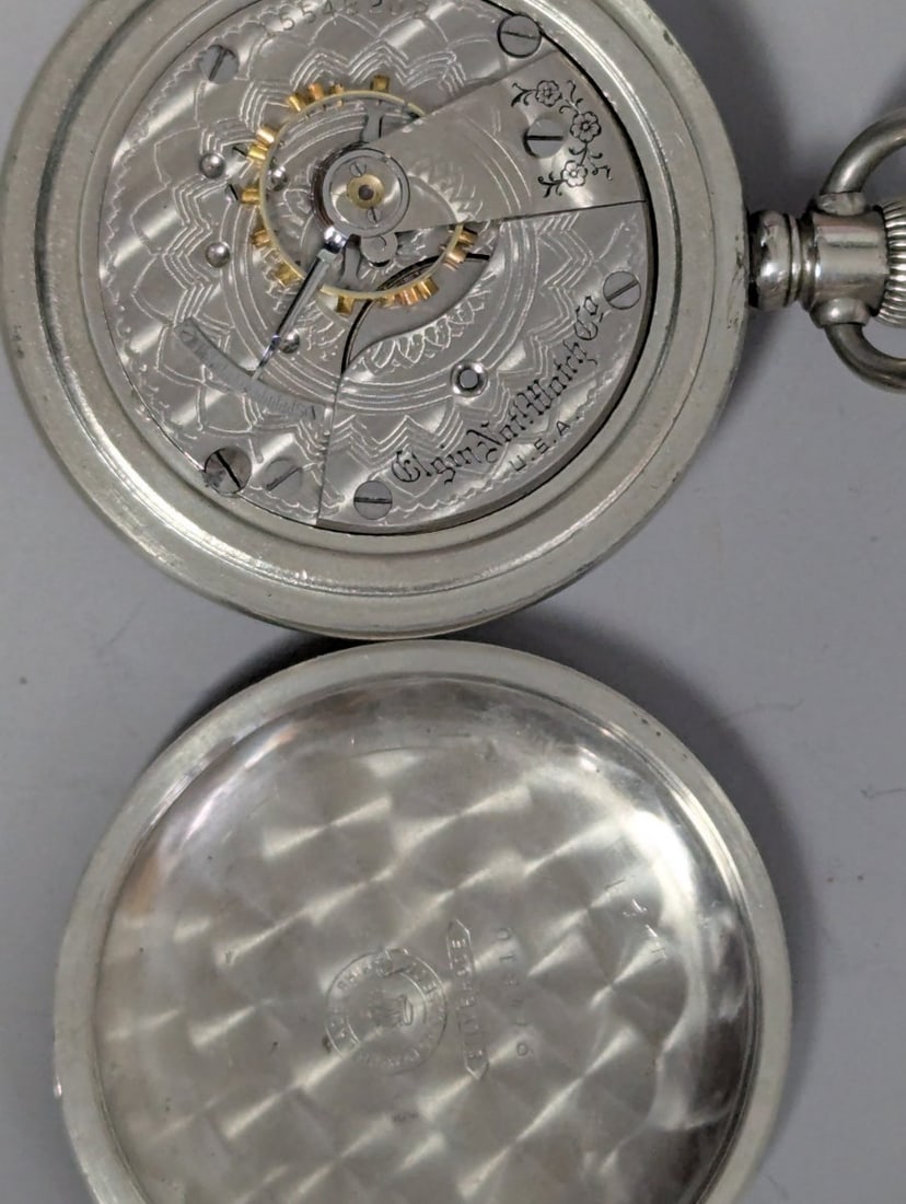 Elgin National Watch Co. Collection of 4 Vintage Pocket Watches - 4