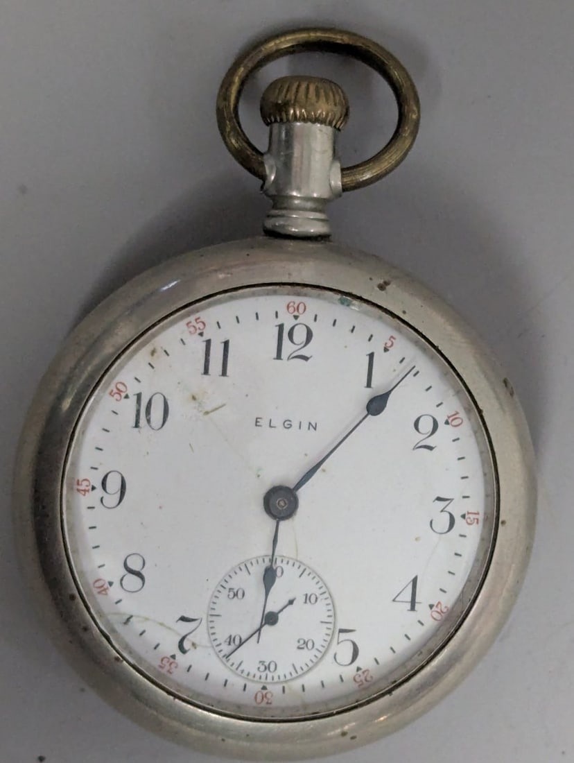 Elgin National Watch Co. Collection of 4 Vintage Pocket Watches - 5