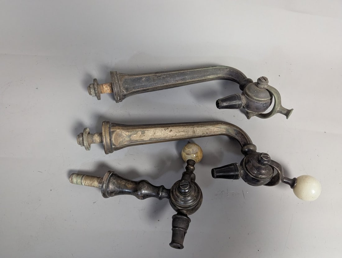 Collection of Vintage Soda Fountain Taps Decorative Antique Spigots 19th Century - 2