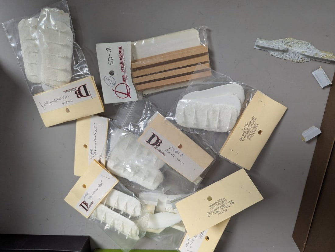 Large Collection of Wargaming Diorama Terrain Components Miniatures - 3