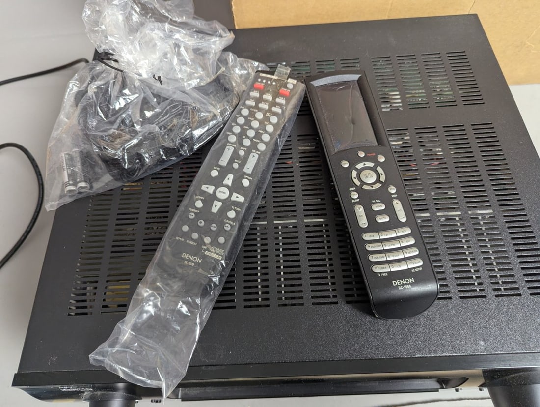 Denon AVR-3808CI A/V Surround Receiver with Remote Controls & Original Box - 5