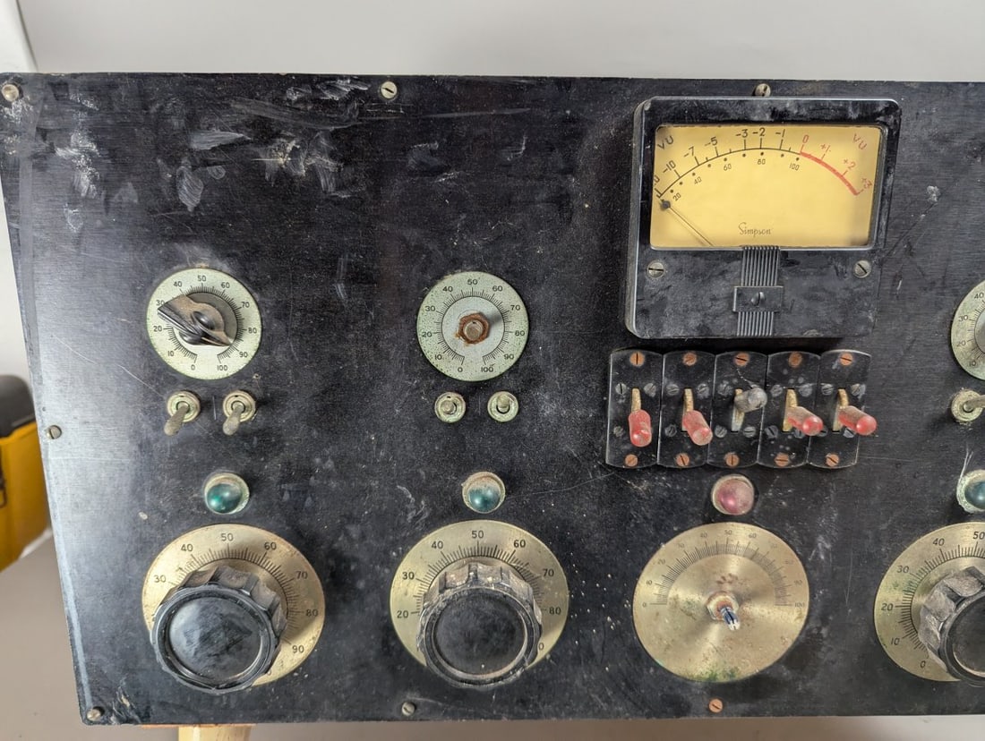 Custom Built Vintage Tube Amplifier Audio Mixer Parts Repair DIY Project - 5