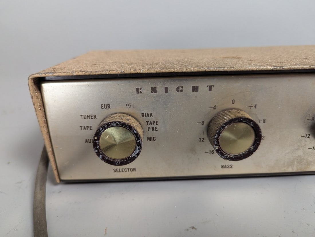 Vintage Knight Model 94 SX 712 Tube Preamplifier Allied Radio Corp Audio Equipment - 2