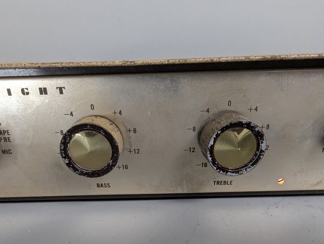 Vintage Knight Model 94 SX 712 Tube Preamplifier Allied Radio Corp Audio Equipment - 4