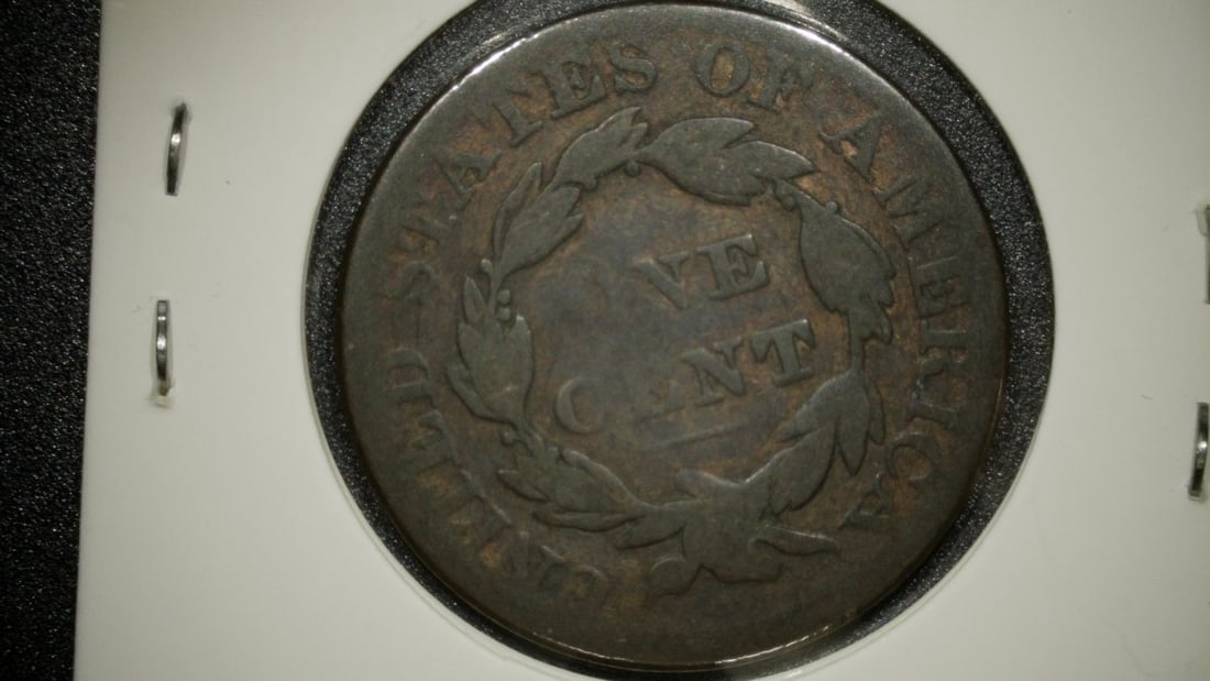 1830 Coronet Head Large Cent V.G. - Christian Gobrecht Design - Collectible Copper Coin - 2