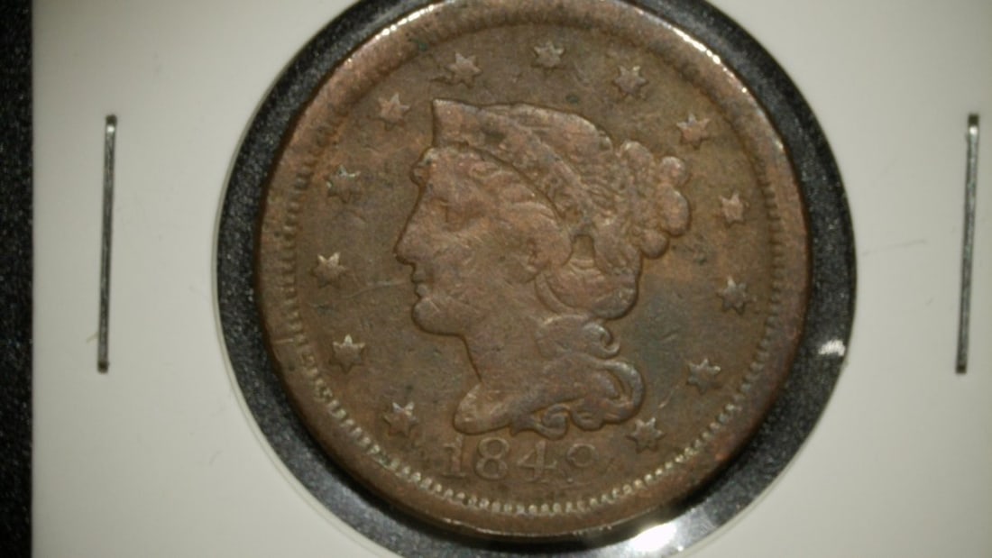 Lot of 5 U.S. Large Cents Coronet Head & Braided Hair by Christian Gobrecht - 2