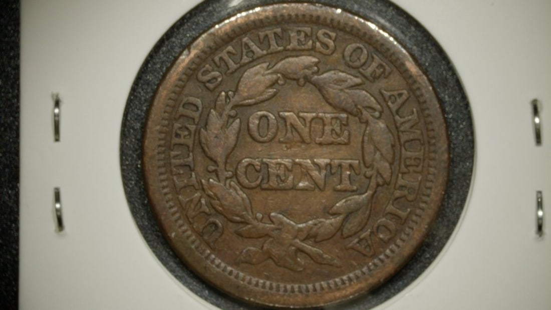 Lot of 5 U.S. Large Cents Coronet Head & Braided Hair by Christian Gobrecht - 3