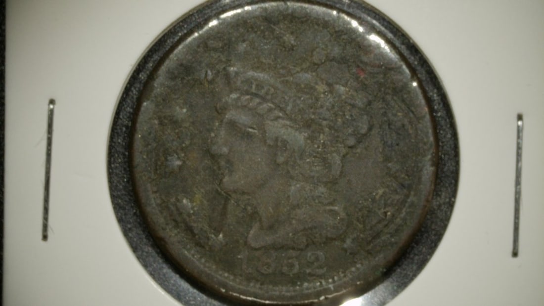 Lot of 5 U.S. Large Cents Coronet Head & Braided Hair by Christian Gobrecht - 8