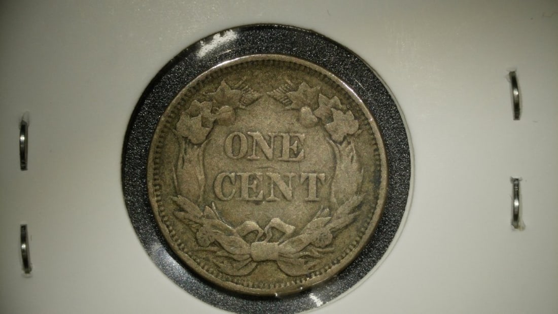 1858 Flying Eagle Cent Very Fine VF - James B. Longacre Design - Collectible Coin - 2