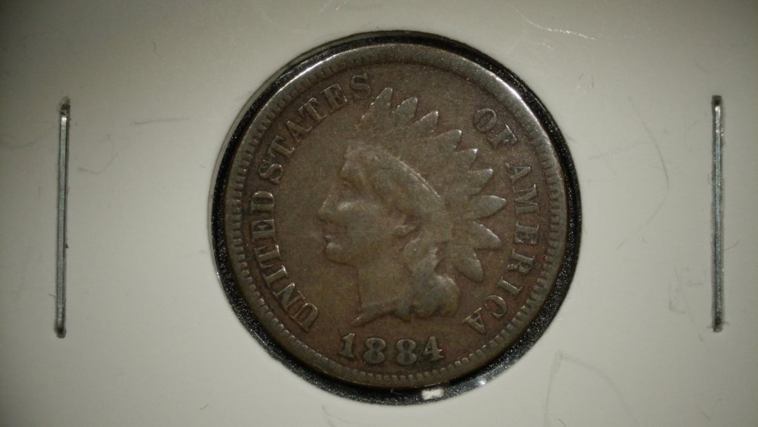 1882 1884 1885 1886 U.S. Indian Head Cents Collection - V.G. and G. Grades - 5
