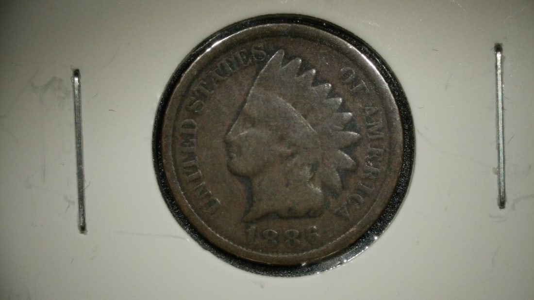 1882 1884 1885 1886 U.S. Indian Head Cents Collection - V.G. and G. Grades - 7