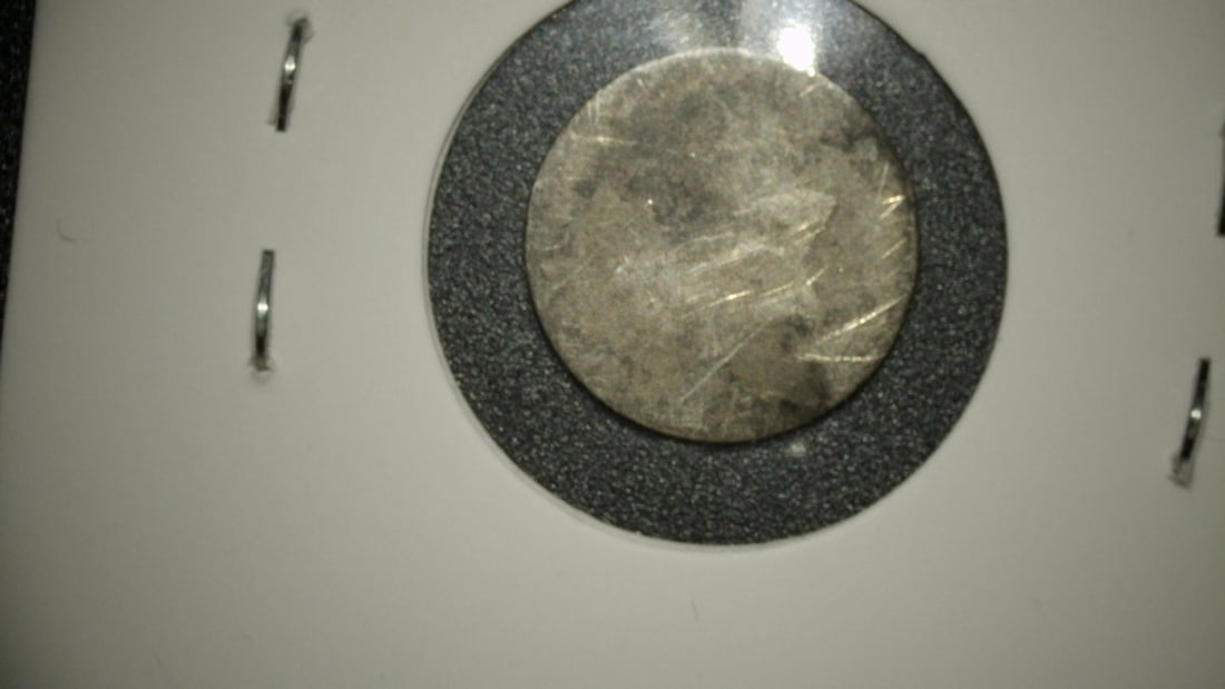 Lot of 3 United States Silver Three Cent Coins - 1854 Holed, No Date, F (Fine) - 3