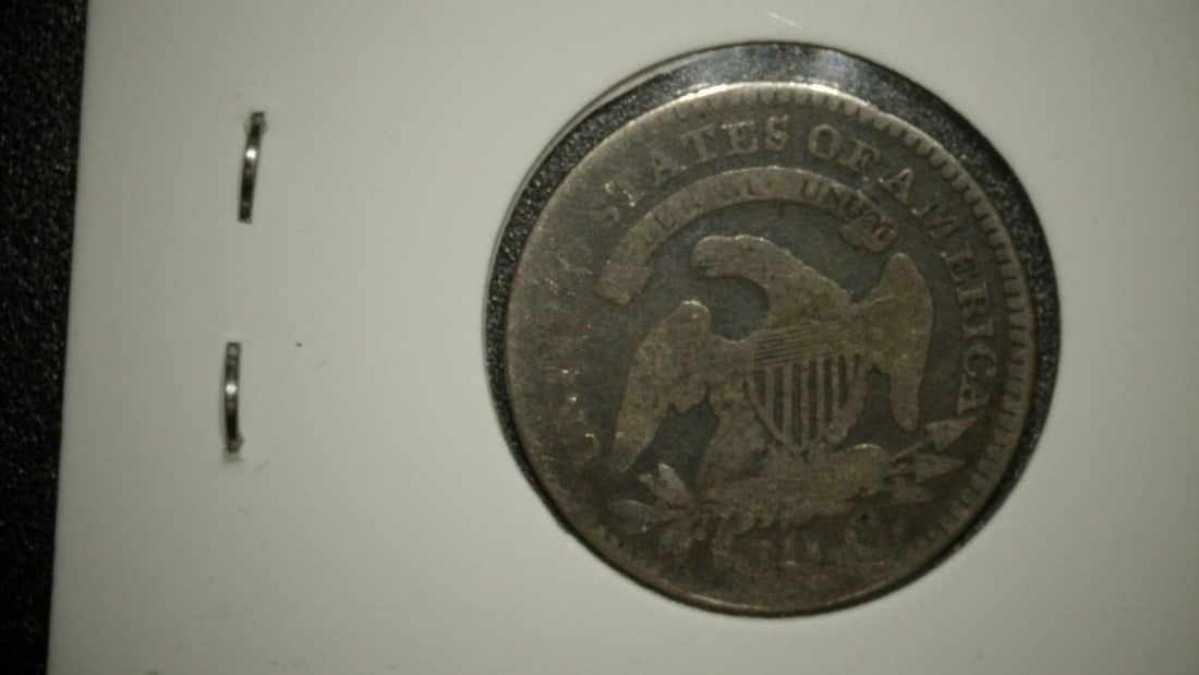 1821 Capped Bust Dime | Good (G) | Silver Coin by John Reich | U.S. Mint - 2