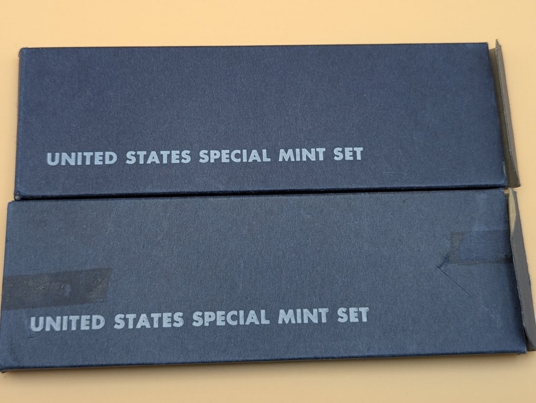 1965 and 1966 United States Special Mint Sets Excellent Condition Silver Coins Collection - 4