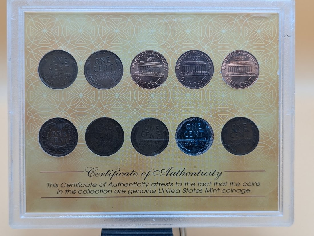A Century of American Cents Coin Collection 1909-2000 - Excellent Quality Set - 2