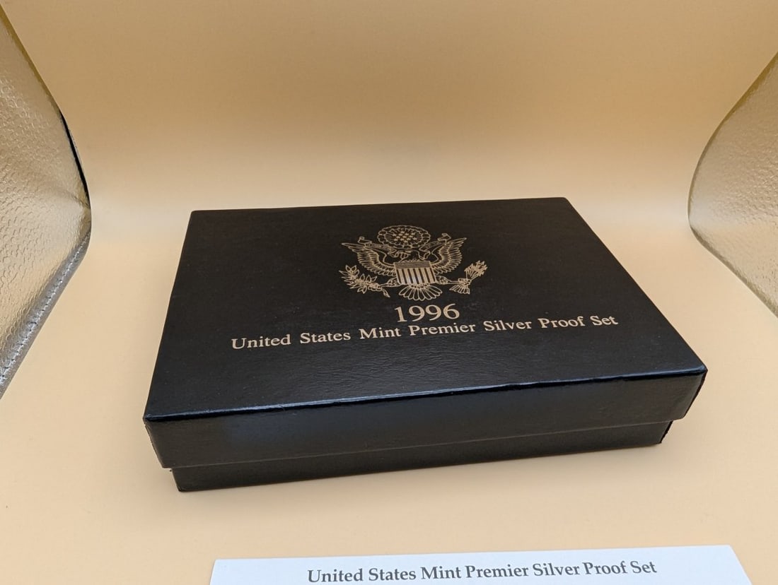 1996 United States Mint Premier Silver Proof Set - Gem Quality Coins with Original Packaging - 4