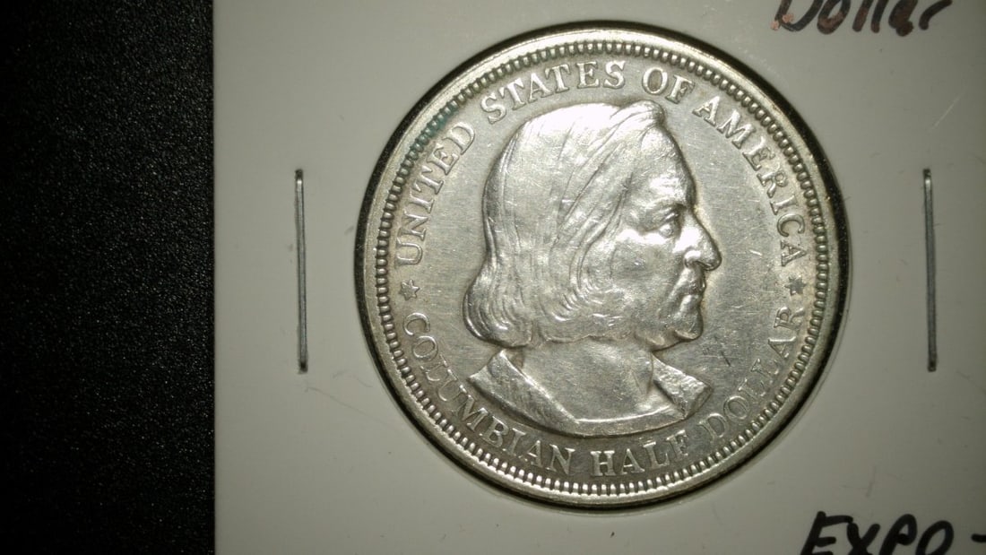 1892 & 1893 Columbian Exposition Half Dollar Collection E.F. V.F. Silver Coins (1 of 7)