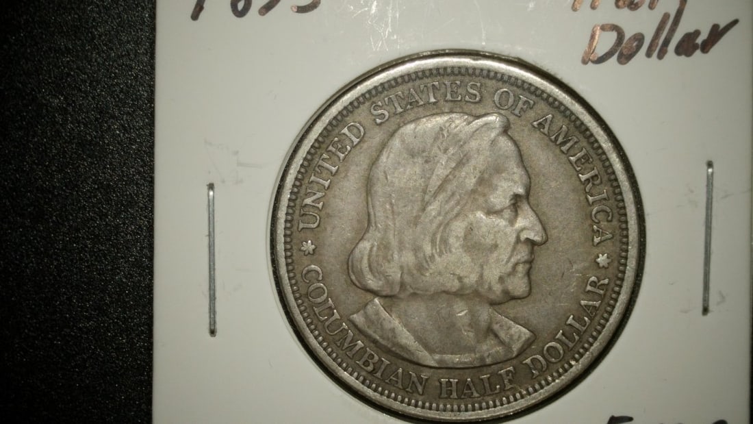 1892 & 1893 Columbian Exposition Half Dollar Collection E.F. V.F. Silver Coins - 3