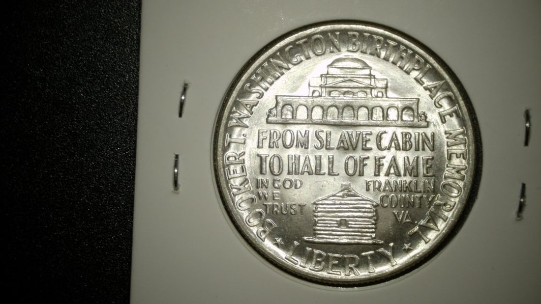1946 Booker T. Washington Commemorative Half Dollar Lot by Isaac Scott Hathaway - 4