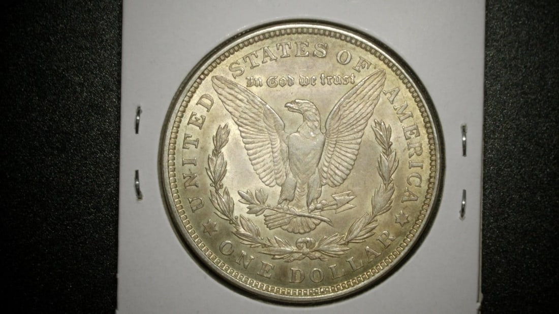1921 Morgan Silver Dollar Collection by George T. Morgan - Unc and E.F. - 3 Coins Lot - 6