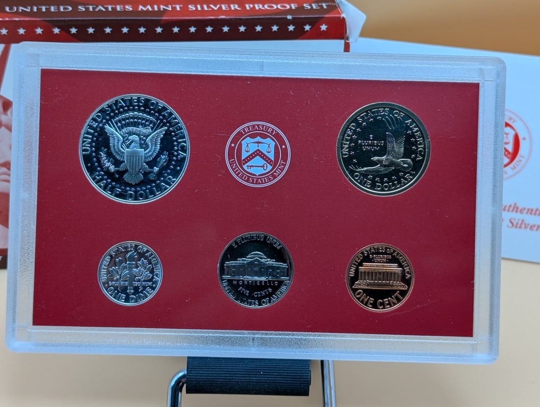 2000-S United States Mint Silver Proof Set - Professional Grade Mint Condition - 5
