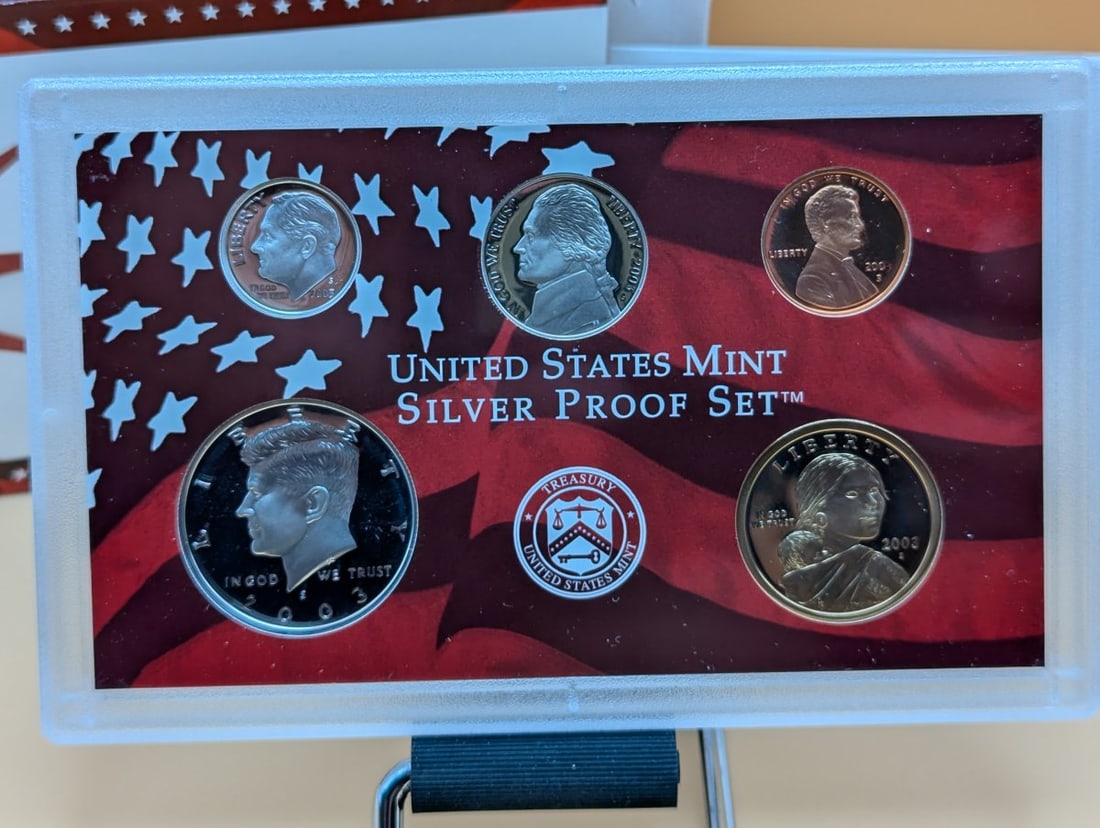 2003 United States Mint Silver Proof Set 10-Coin Proof - Collector's Edition - 4