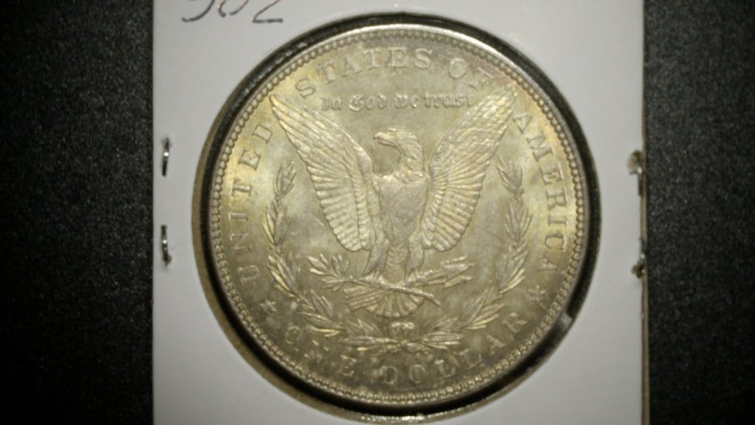 1887-P Morgan Silver Dollar Mint State by George T. Morgan - 2