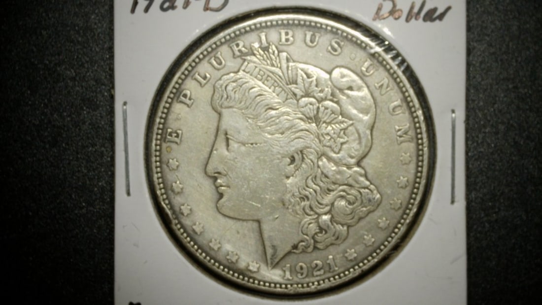 1921 Morgan Silver Dollars Collection by George T. Morgan - Uncirculated, Fine & A.U. Coins - 5