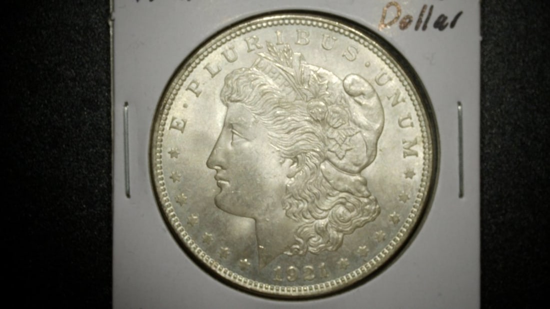 1921-P Morgan Silver Dollar Collection - Uncirculated & Mint State Coins - George T. Morgan - 5