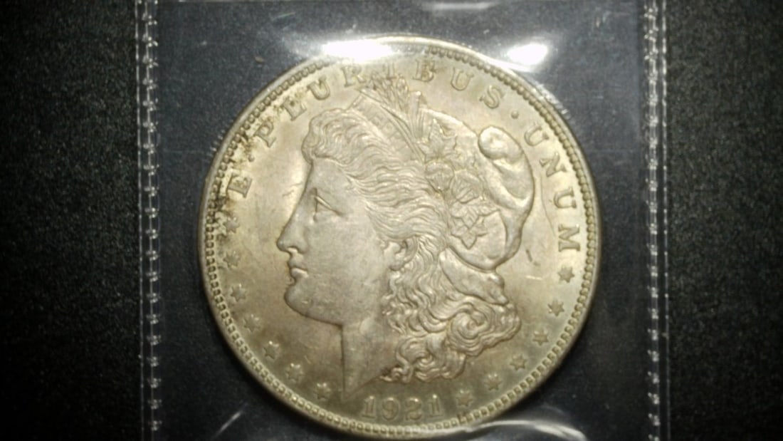 1921-P Morgan Silver Dollar Collection - Uncirculated & Mint State Coins - George T. Morgan - 7