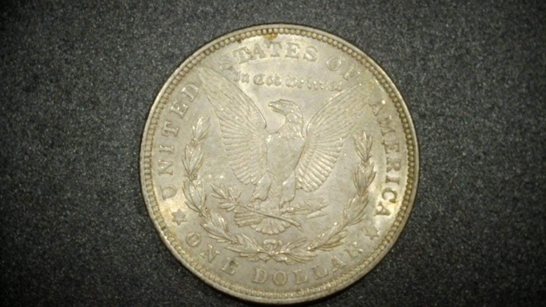 Lot of 5 1921-P Morgan Silver Dollars Fine to Extra Fine George T. Morgan - 8
