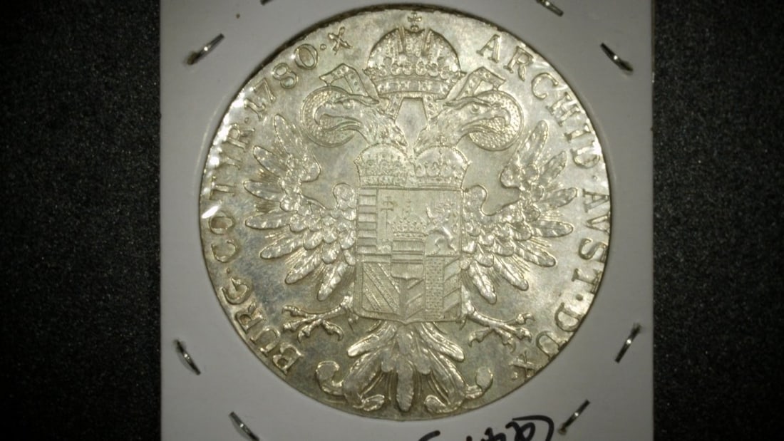 1780-SF Austria Maria Theresa Thaler Restrike Mint State Silver Coin - 2