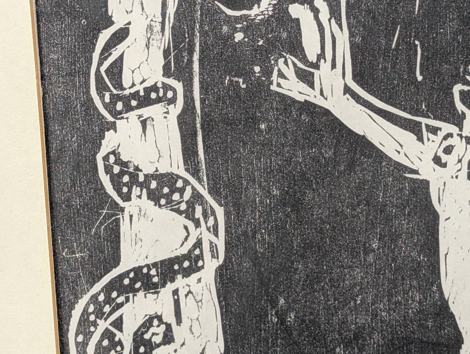 Woodblock Print Depicting Adam and Eve in Garden of Eden - 5