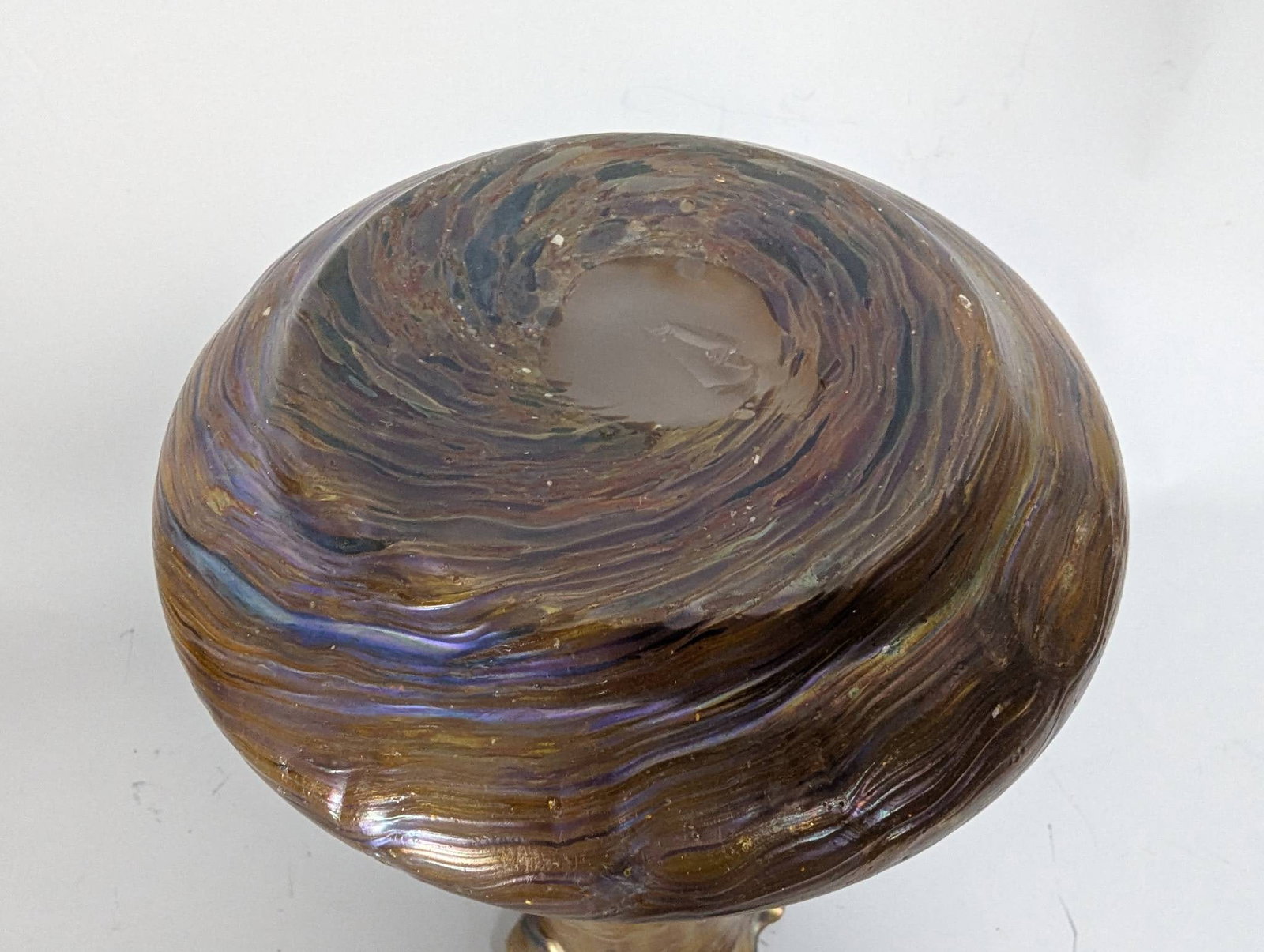 Bohemian Iridescent Art Glass Vase Attributed to Josef Rindskopf - 5