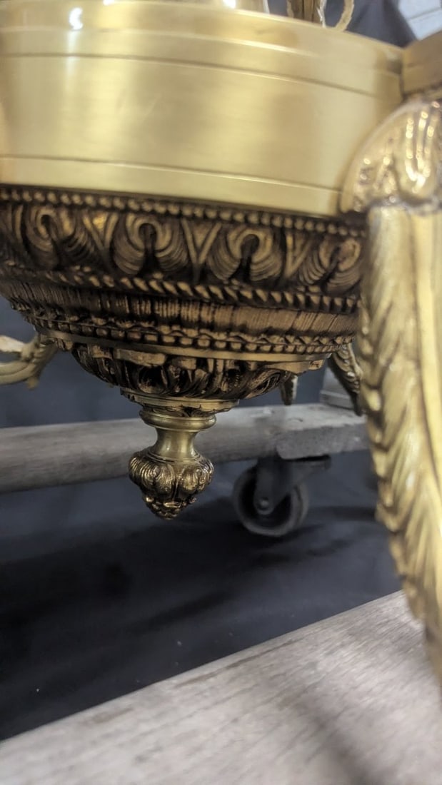 Majestic Empire Style 18-Arm Brass Chandelier Statement Lighting Fixture - 11
