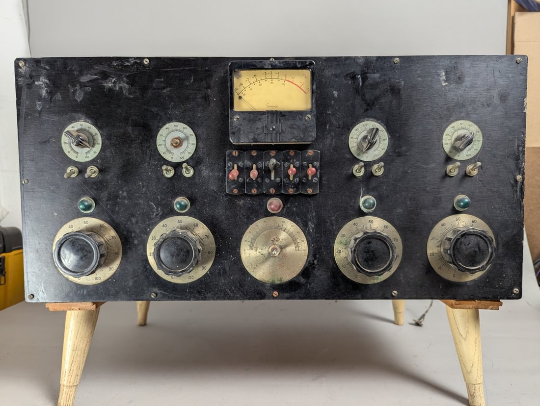 Custom Built Vintage Tube Amplifier Audio Mixer Parts Repair DIY Project (1 of 10)