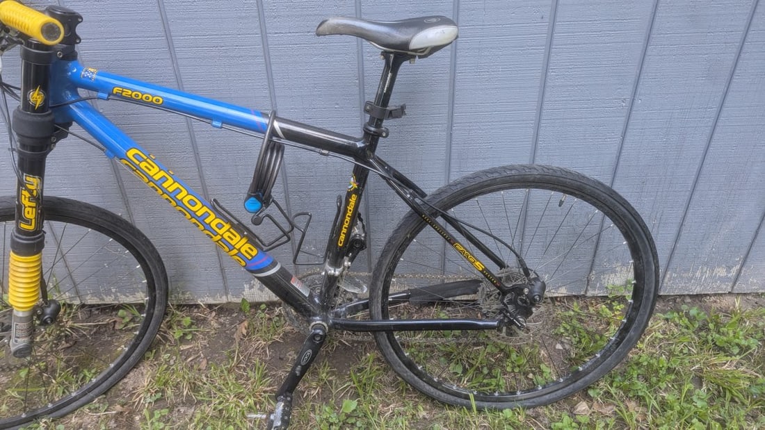 Cannondale F2000 SL Mountain Bike Vintage 26" Lefty Fork Shimano XTR - 14