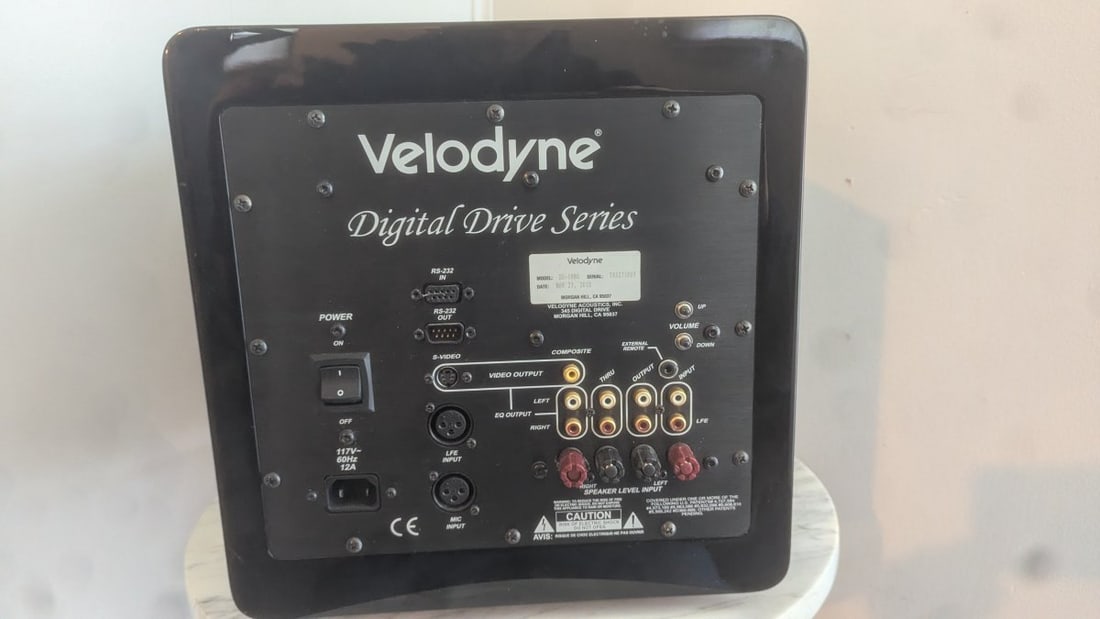 High-End Velodyne DD-10BG Digital Drive Subwoofer with DSP Room Correction - 6