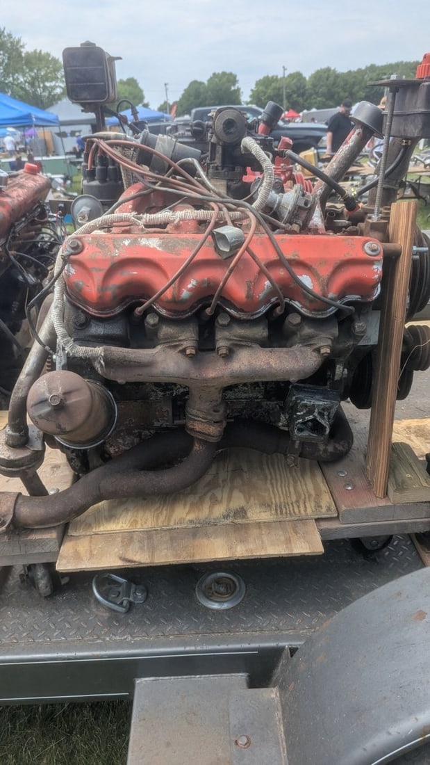 1955 Chrysler Windsor 301 C.I. Poly V8 Engine Complete Turnkey Runs - 2
